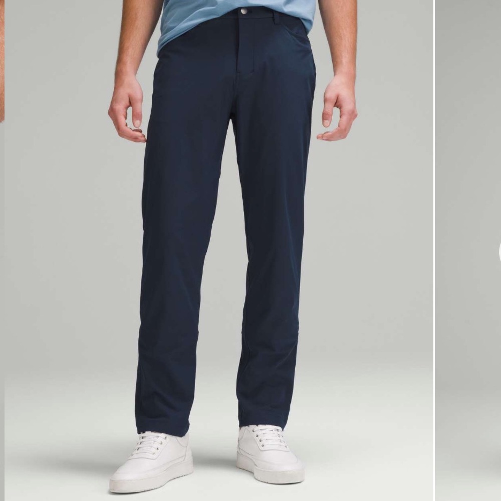 Lululemon ABC Classic-Fit Pant Warpstreme True Navy Athleisure Office 2023-36